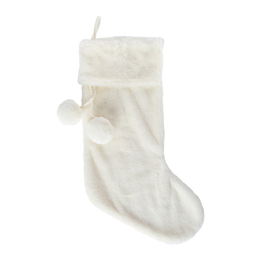 Faux Fur Stocking 18.5in | Five Below