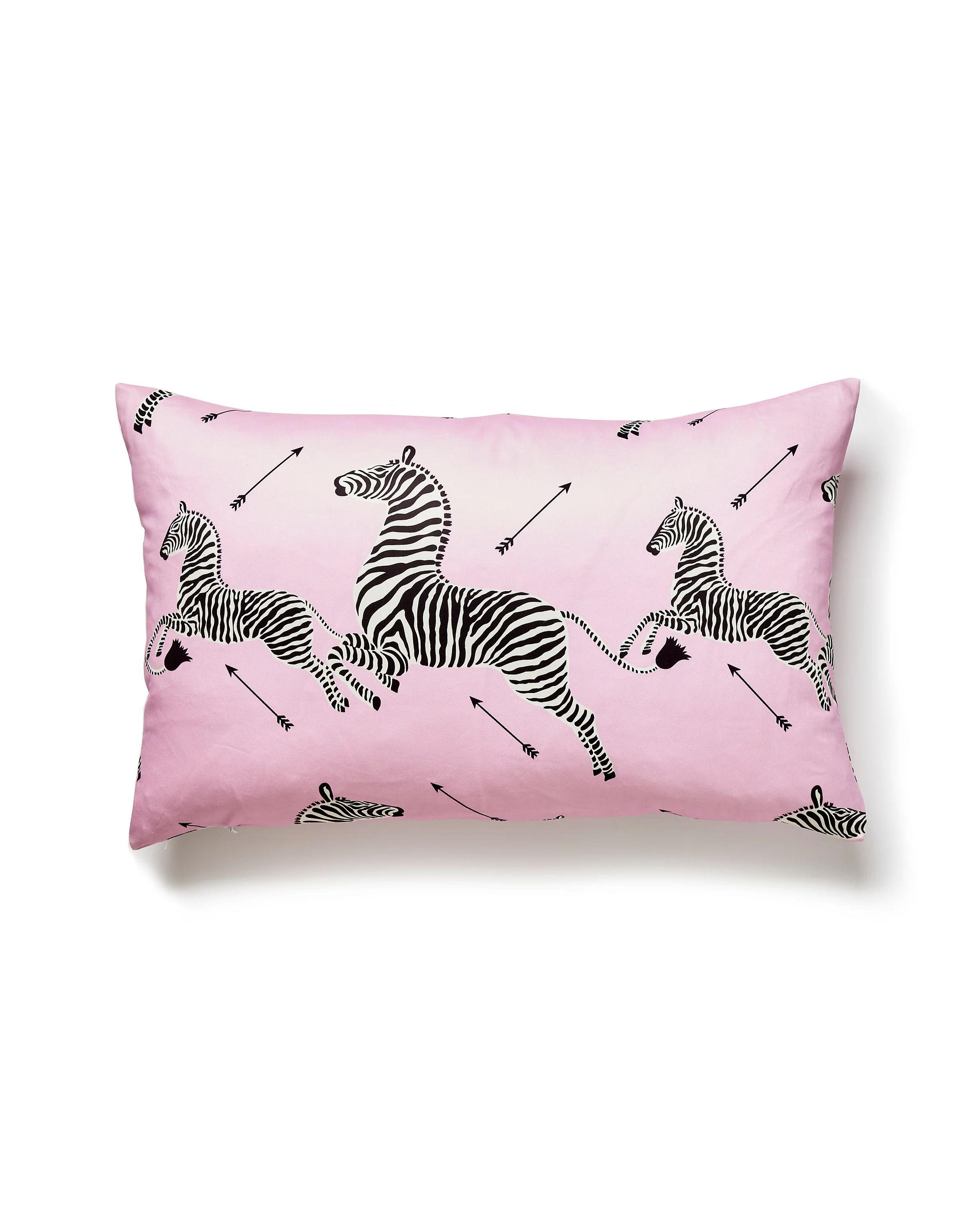 Zebras Petite Lumbar Pillow | Ashley Stark Home