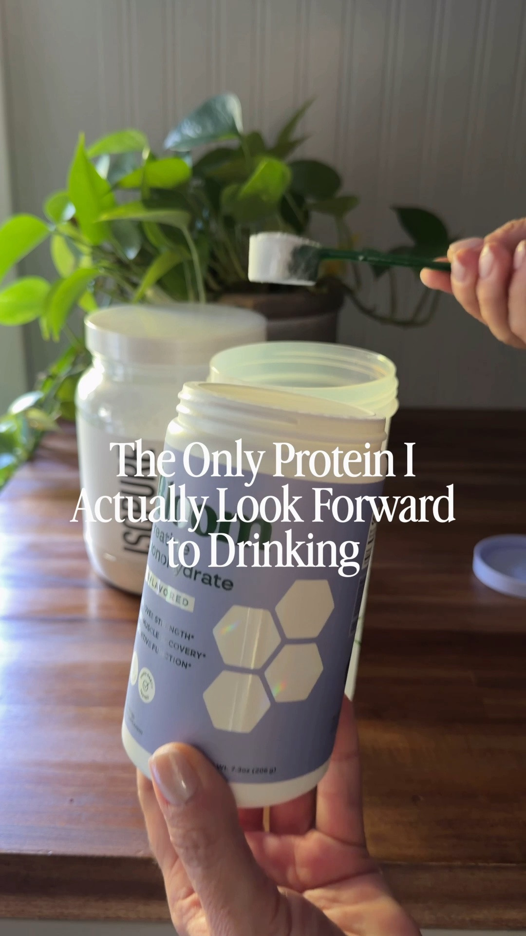This has become my go-to post-workout drink. 

I’m usually not a fan of protein powders because they’re often chalky with a lingering aftertaste, but Isopure Clear Whey Protein in Mixed Berry is light, refreshing, and actually tastes good. 

I mix it with Bloom Nutrition Creatine, which has no taste, making it the perfect combination for after my workouts. 

If you’ve been looking for a protein drink you’ll actually enjoy, this combo is definitely worth trying.

Isopure Clear Whey Protein • clear whey protein • mixed berry protein • Bloom Nutrition Creatine • creatine supplement • post-workout drink • workout recovery • protein powder • muscle recovery • fitness supplements • gym essentials • women’s fitness • healthy lifestyle

#Isopure #ClearWhey #ProteinPowder #BloomNutrition #Creatine #PostWorkout #WorkoutRecovery #FitnessFavorites #GymEssentials #ProteinDrink #HealthyLifestyle #WomensFitness #PilatesLife #StrengthTraining #AmazonFinds #AmazonFitness #LTKWellness #WellnessJourney #FitnessOver50 #DesignDetailsByDana

#LTKdayinmylife #LTKmomlife #LTKActive