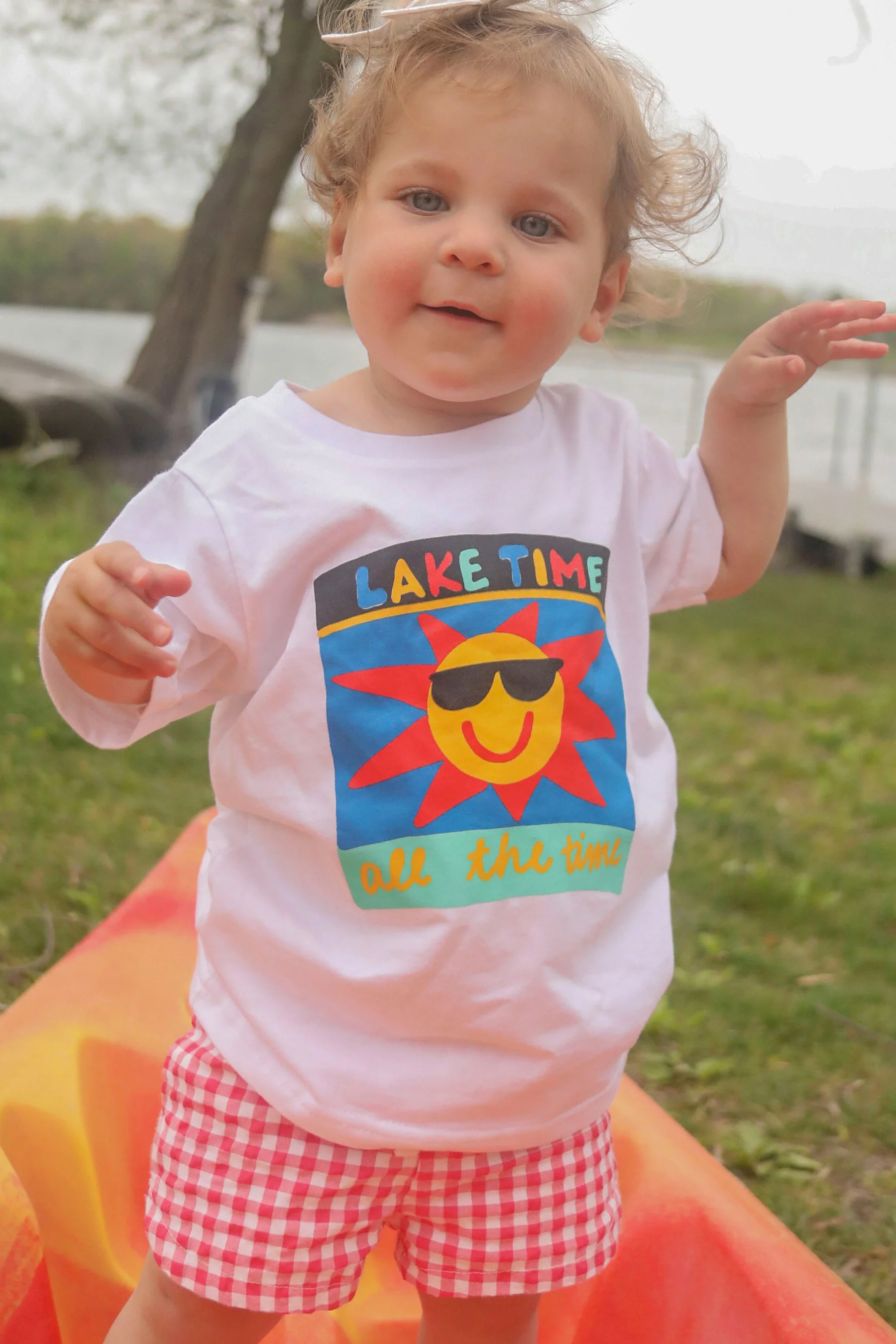 jo johnson: lake time toddler tee | RIFFRAFF