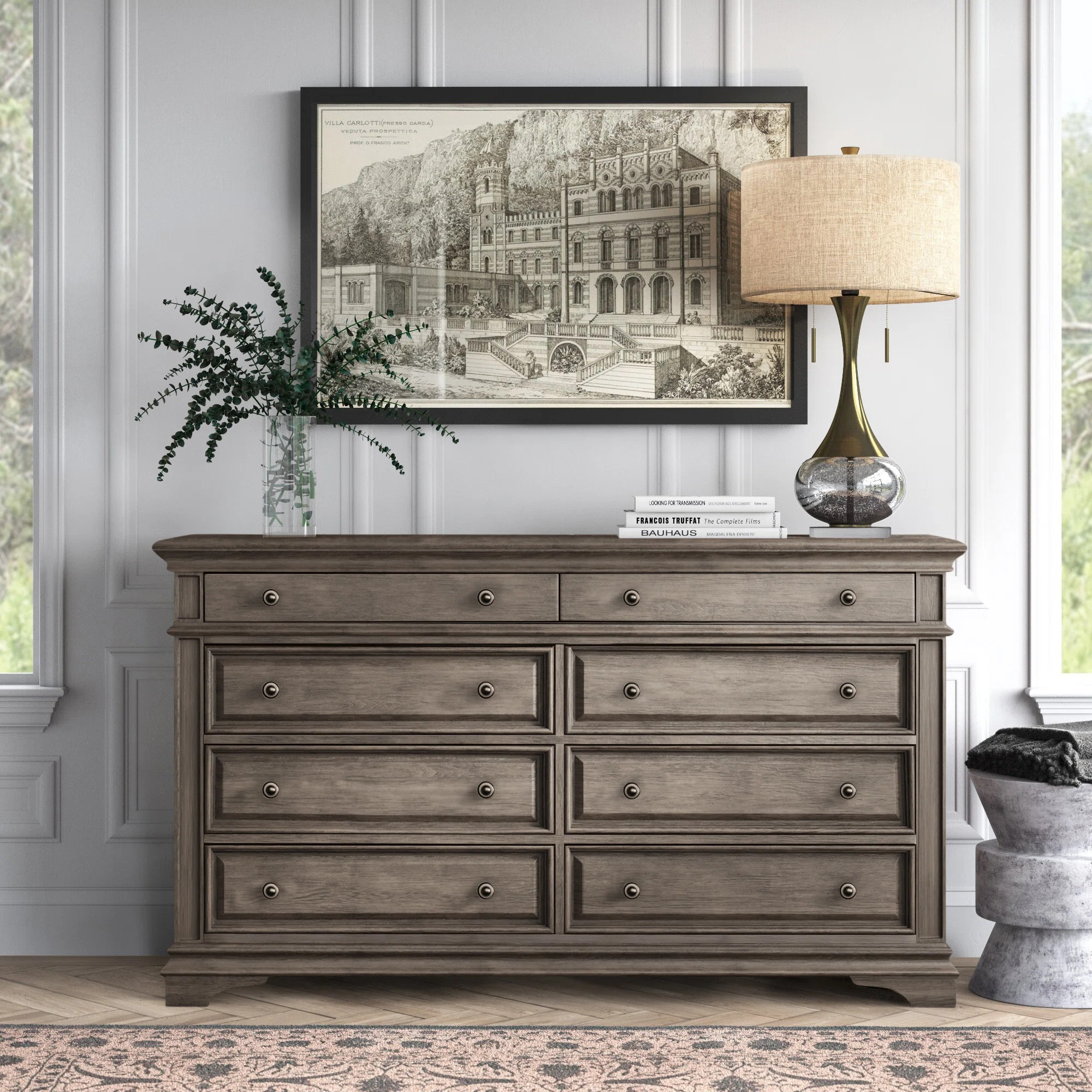 Boyer 8 Drawer 66'' W Double Dresser | Wayfair North America