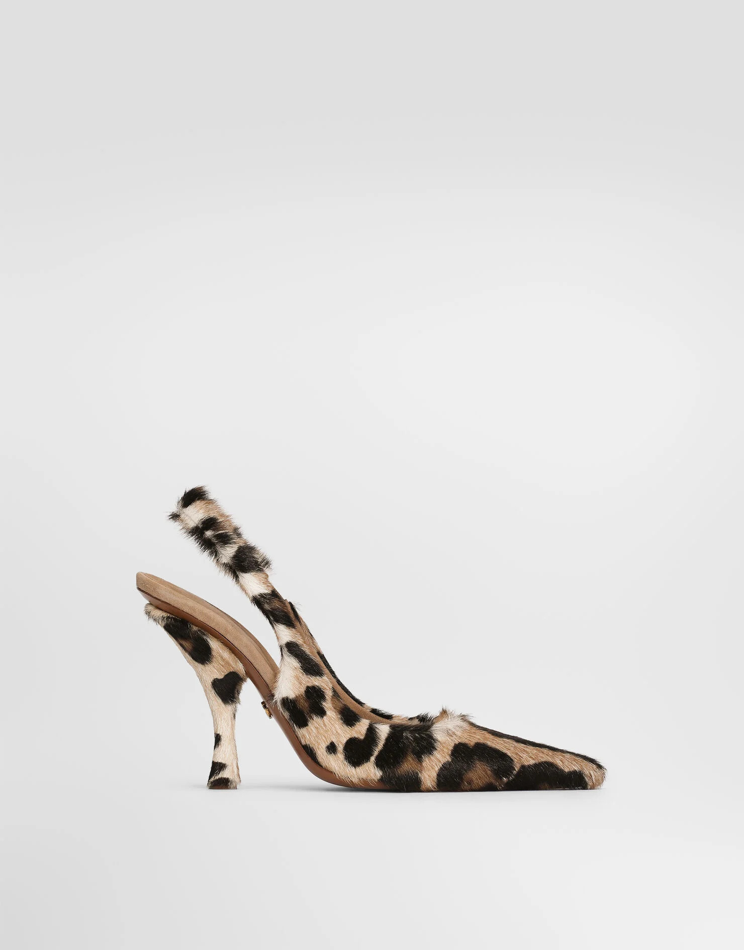 Leo kid leather slingback | Dolce & Gabbana US