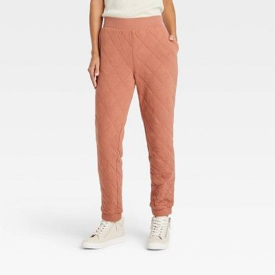 Women's Quilted Jogger Pants - Universal Thread™ | Target
