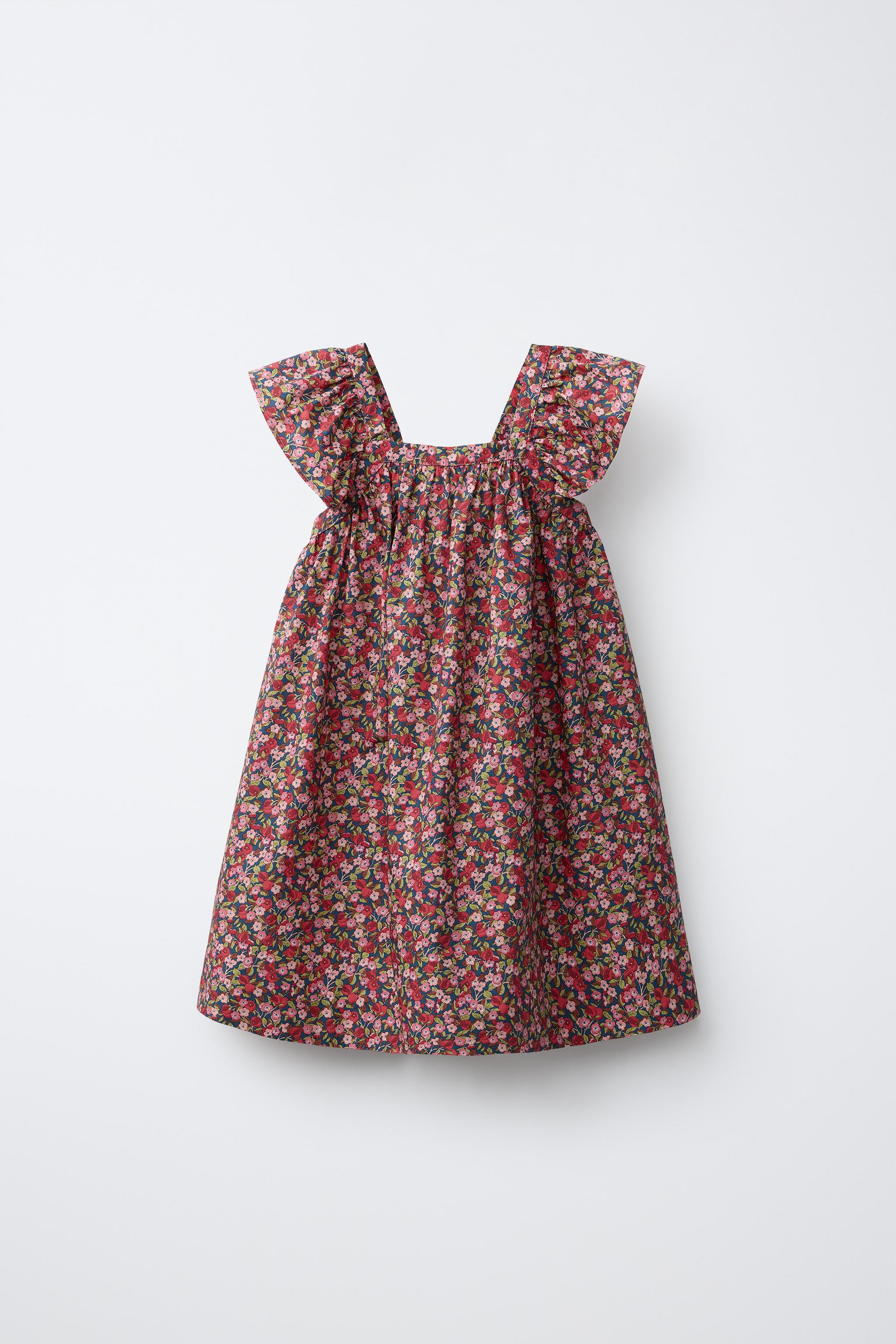FLORAL PRINT DRESS MADE WITH LIBERTY FABRIC | Zara US