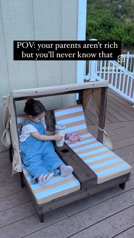Turns out mom is just good at finding cute things for a great deal 😉

This Amazon Kids Chaise Lounge Chair is going to be so perfect for chilling by the pool this summer!! And you won’t believe the price 😱
Comment “CHAIR” and I’ll send all the details directly to your DMs 🫶🏻

Summer Outdoor finds | Amazon Lounge Chair | Kids Outdoor Furniture | Aesthetic Kids Furniture @kidkrafttoys 
#amazonfind #amazonkids #kidsoutdoorfurniture #kidsoutdooractivities #loungechair #toddlerfinds #toddlerfurniture #lexiechilders #kidkraft

#LTKfamily #LTKVideo #LTKkids