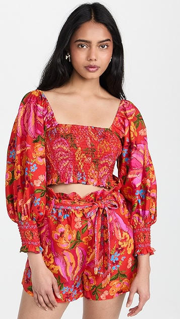 Smocked Top | Shopbop