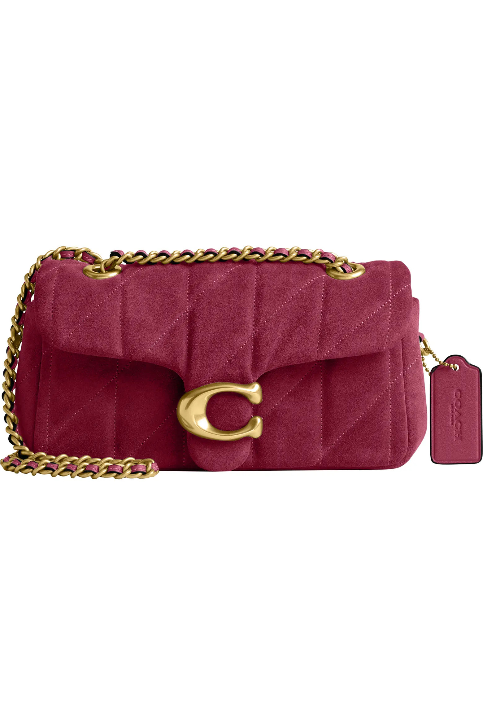 COACH Tabby 20 Quilted Suede Convertible Shoulder Bag (Women) | Nordstrom | Nordstrom