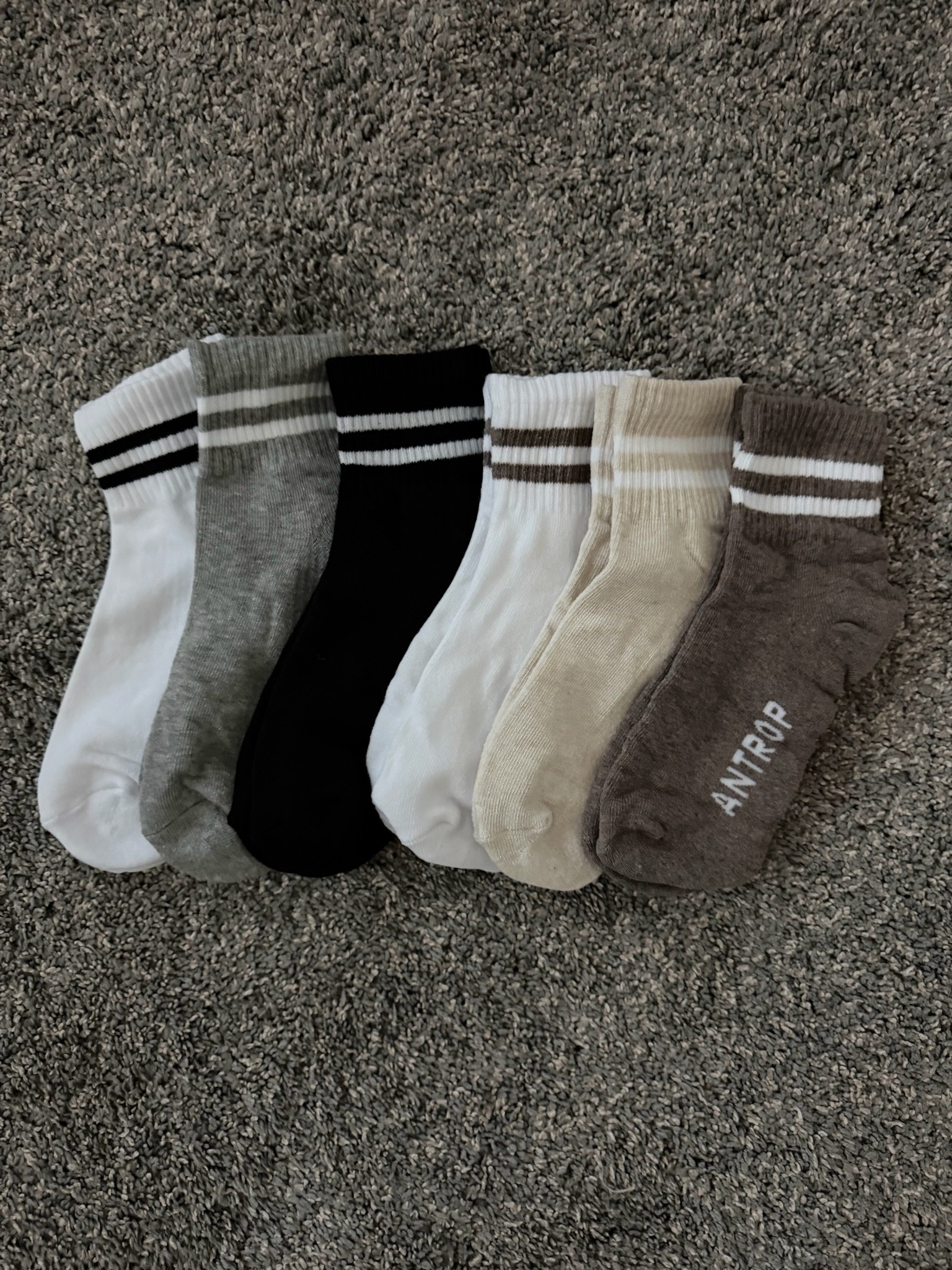 Love these socks! These are a repeat purchase for me. Thicker without being too thick. Lots of color combinations /options!

#LTKmomlife