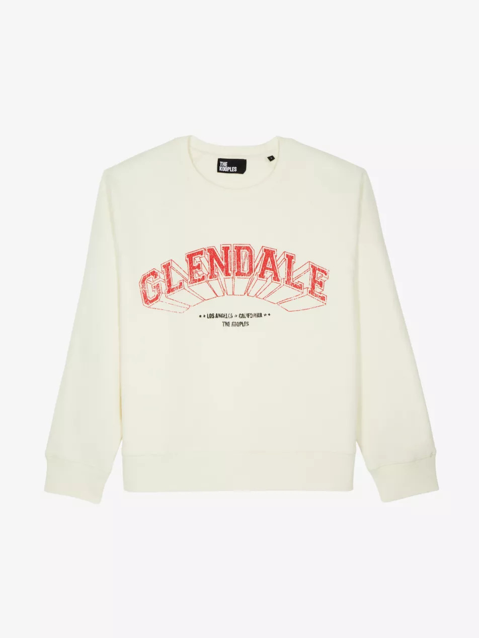 Graphic-print relaxed-fit cotton sweatshirt | Selfridges
