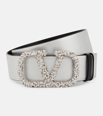 VLogo Signature 40 reversible leather belt | Mytheresa (US/CA)