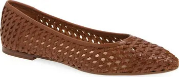 Heather Woven Pointed Toe Flat (Women) | Nordstrom