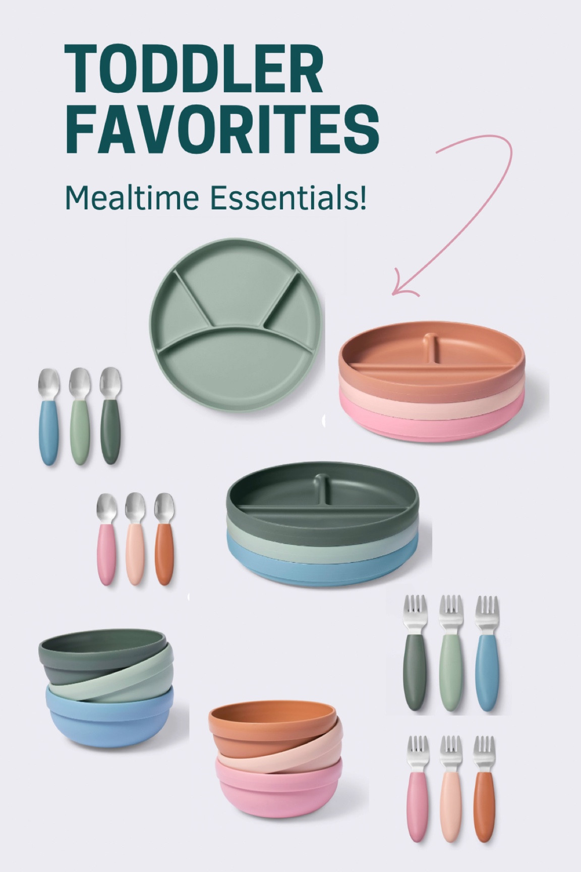 We’ve been loving these dishes from Target! The silicone plate is my favorite because it suctions to the table & actually stays! #toddler #siliconeplate #baby 

#LTKBaby #LTKFamily #LTKKids