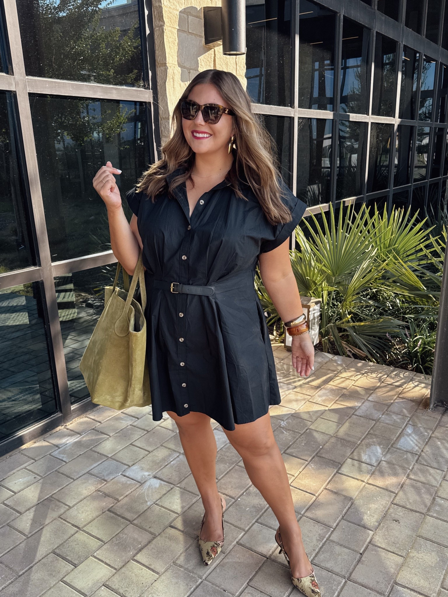 Wearing size 2X in dress for extra length. Use CARALYN30 at Anthropologie through 11/23. 

#LTKWorkwear #LTKPlusSize #LTKSaleAlert