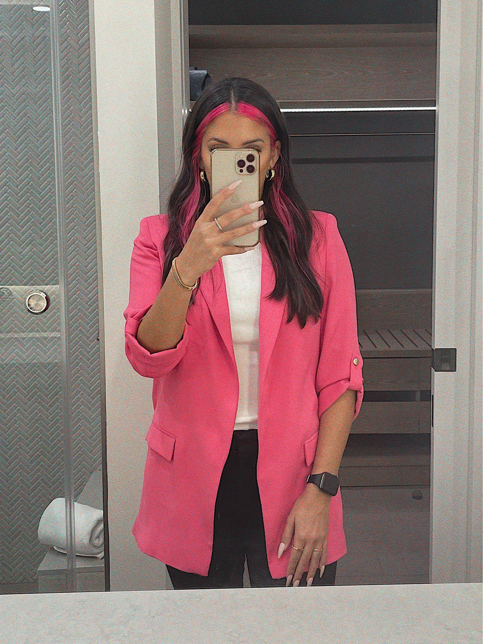 Hott pink blazer 💗❤️‍🔥

#LTKstyletip #LTKworkwear