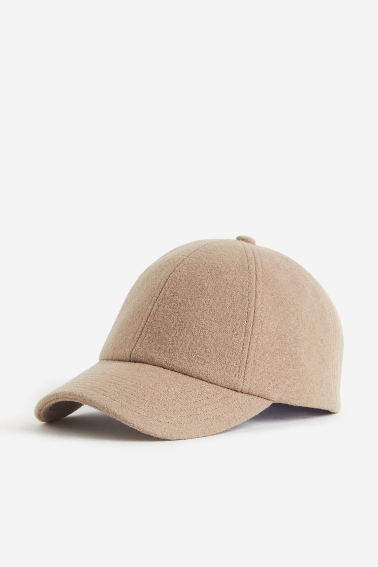 Casquette en laine mélangée - Beige - FEMME | H&M FR | H&M (FR, IT, ES, PT, BE)