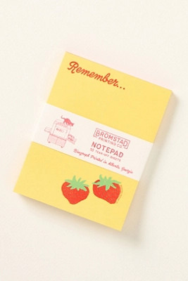 Bromstad Risograph Notepad | Anthropologie (US)