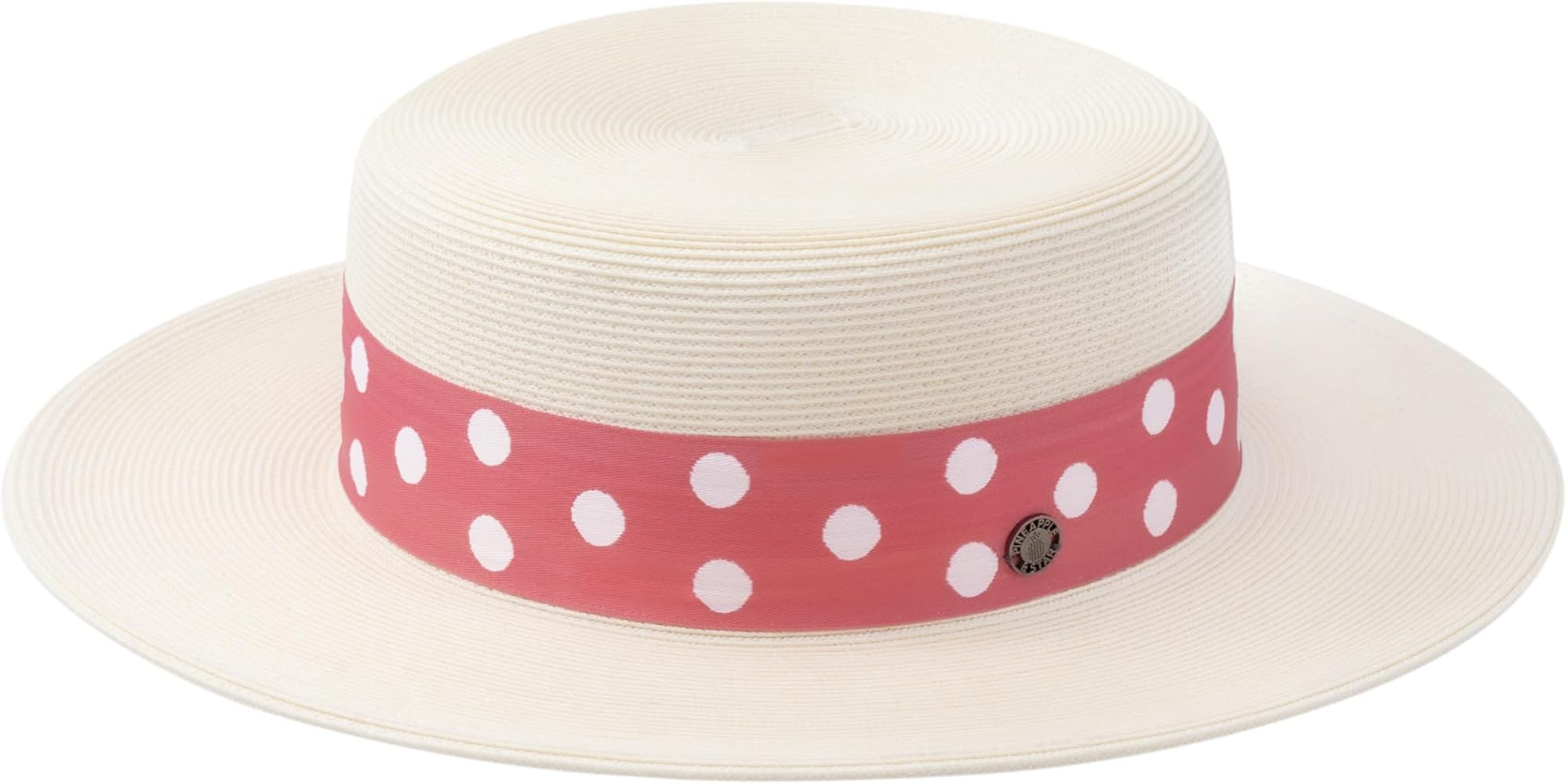 Pineapple&Star Deor Boater Straw Sun Hat Beach Fine Braid UPF50+ for Women Men | Amazon (US)