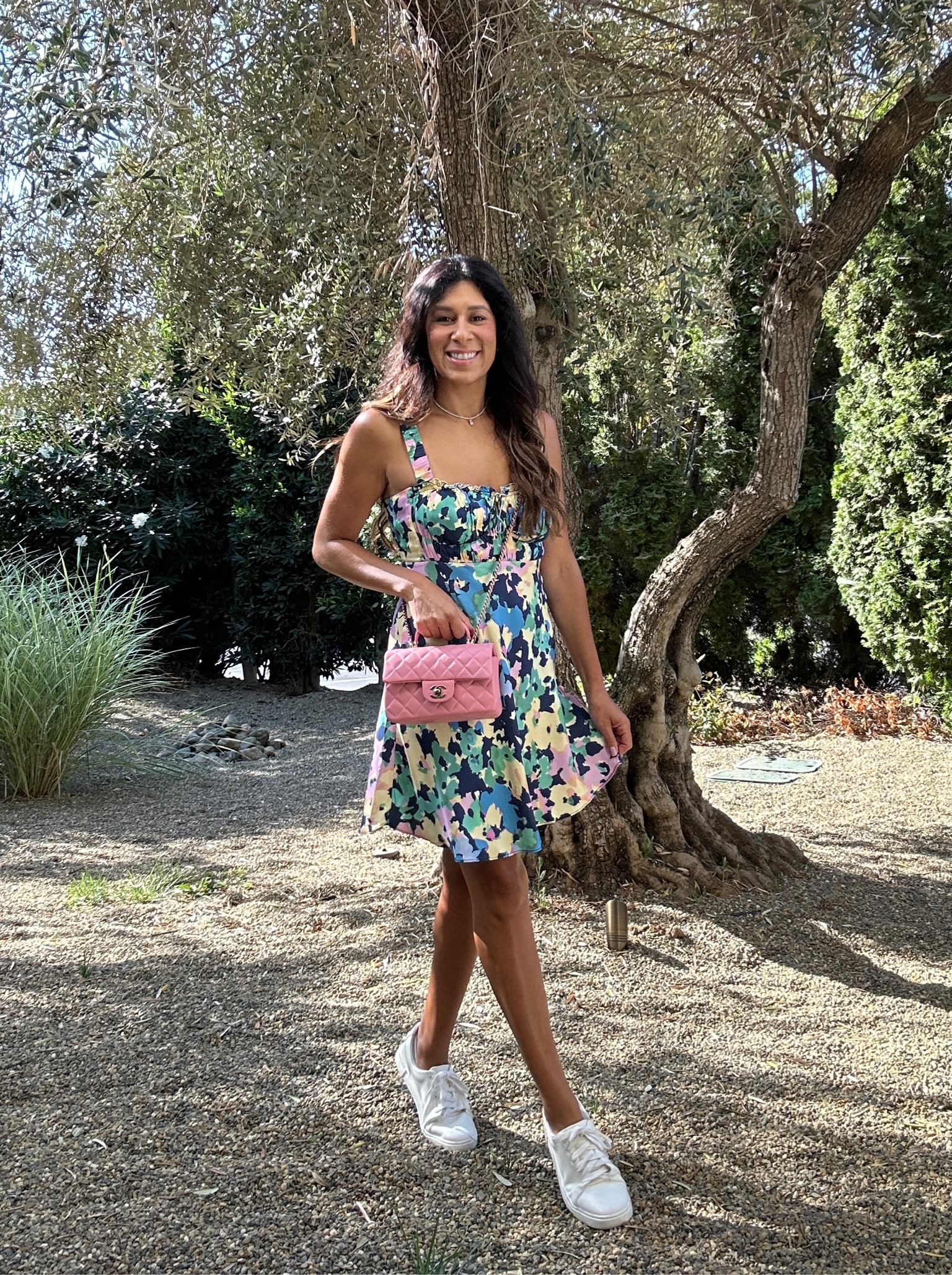 Ready for a day of wine tasting in Napa! Kept it comfortable with sneakers and fun with a summer dress. Added my Chanel for a pop of color  

#LTKStyleTip #LTKSeasonal #LTKTravel