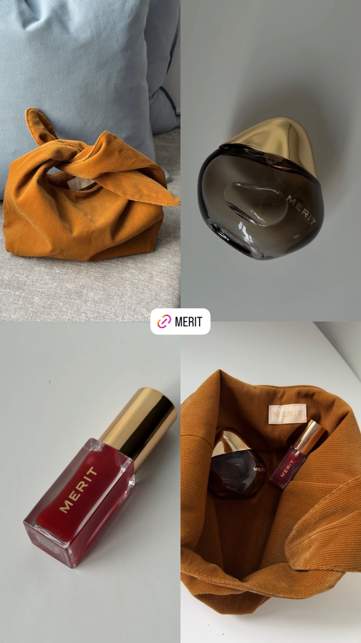 Favourites from Merit beauty 
Love the retrospect fragrance 🍐