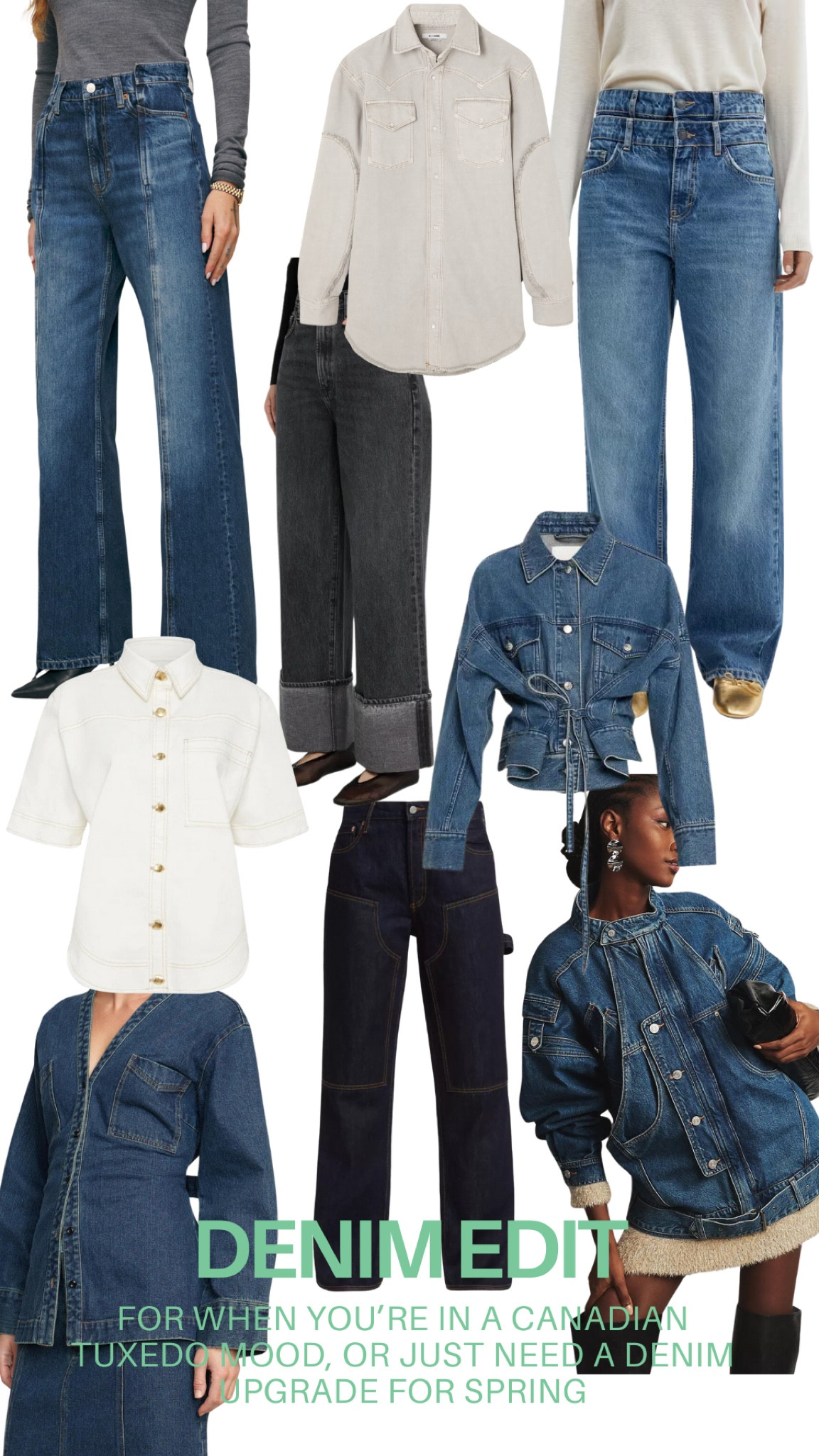 Denim on denim is ittt

#LTKSeasonal #LTKstyletip