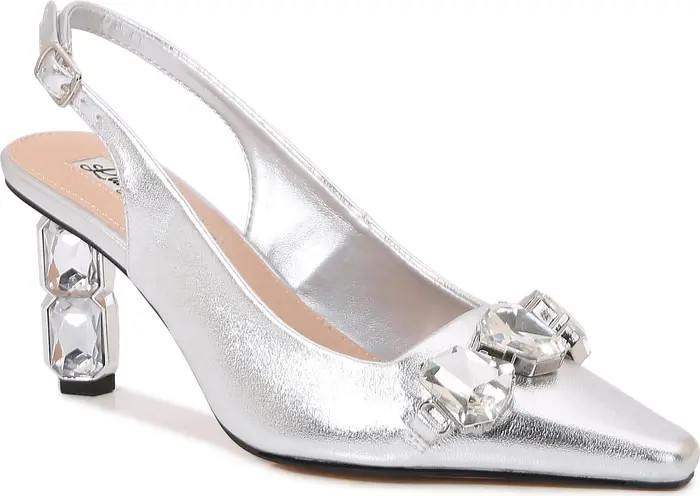 Jewel Heel Slingback Pump | Nordstrom