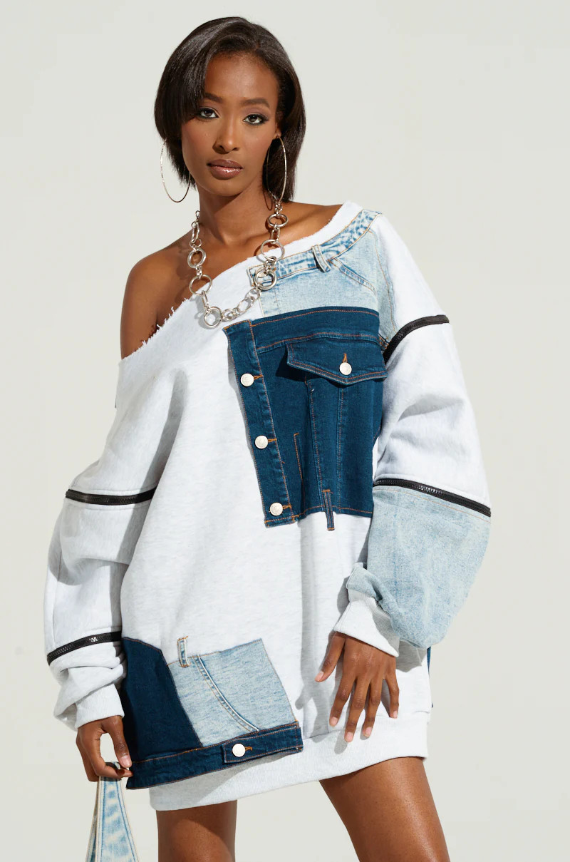 ADIRA MINI SWEATER DRESS | AKIRA