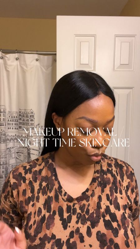 My makeup removal / night time skincare routine. I like to keep it simple but also make sure my skin gets what it needs! 

#LTKunder100 #LTKSeasonal #LTKbeauty