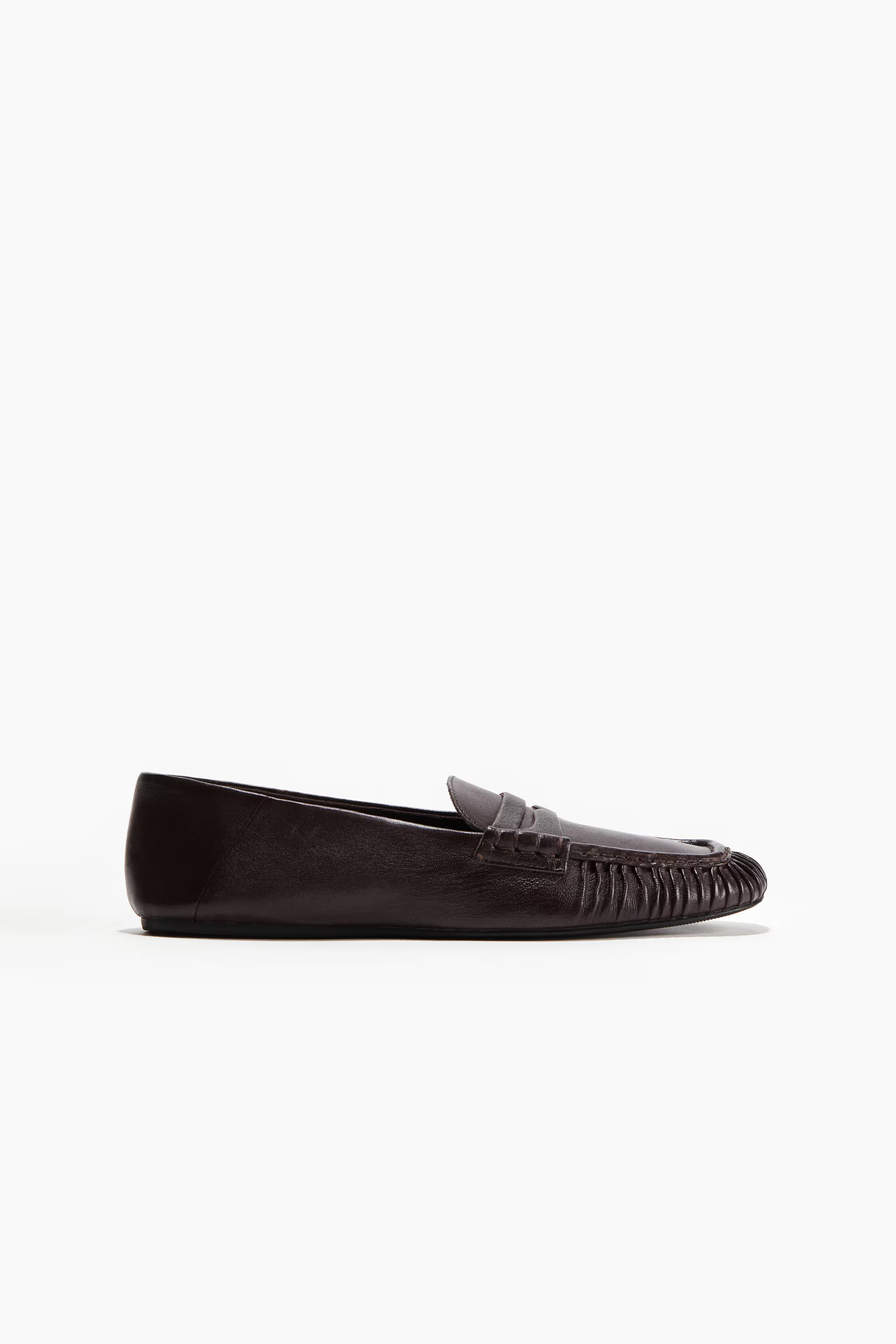 Leather loafers - Cream - Ladies | H&M US | H&M (US + CA)