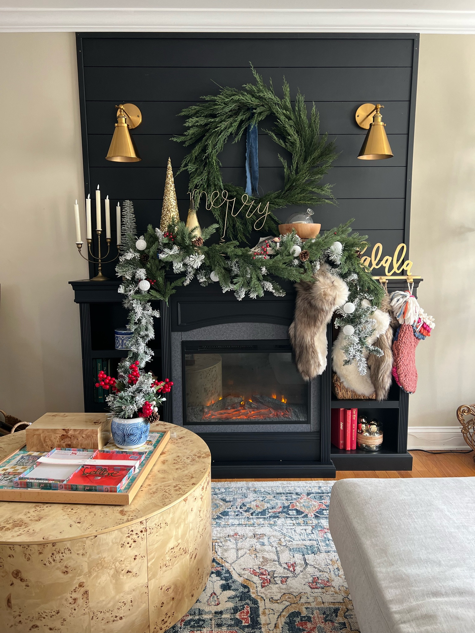Christmas mantle!! 
#christmasdecor #christmashome #christmasdesign

#LTKHoliday #LTKhome #LTKSeasonal