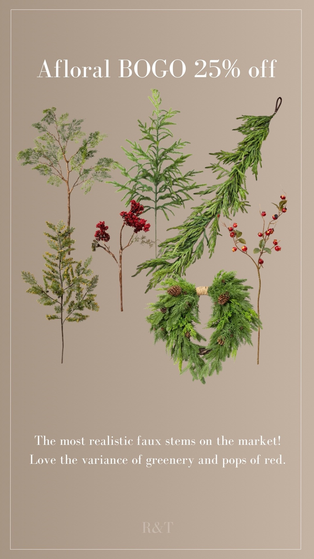 Afloral BOGO 25% off! 

#LTKCyberWeek #LTKGiftGuide #LTKHoliday