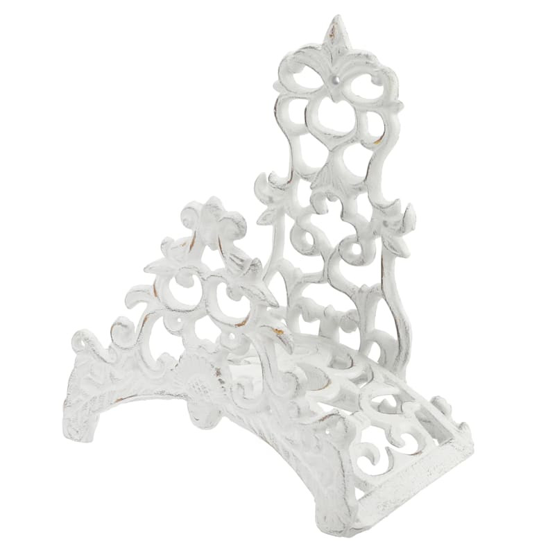 White Cast Iron Hose Holder, 11" | At Home