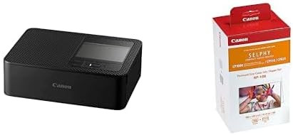 Canon SELPHY CP1500 Compact Photo Printer with RP-108 Color Ink and Paper Set, Portable Photo Pri... | Amazon (US)