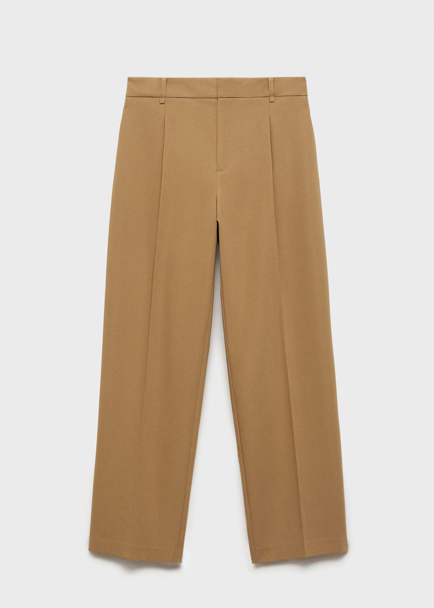 Gerade Bundfaltenhose - Damen | MANGO Deutschland | Mango EU