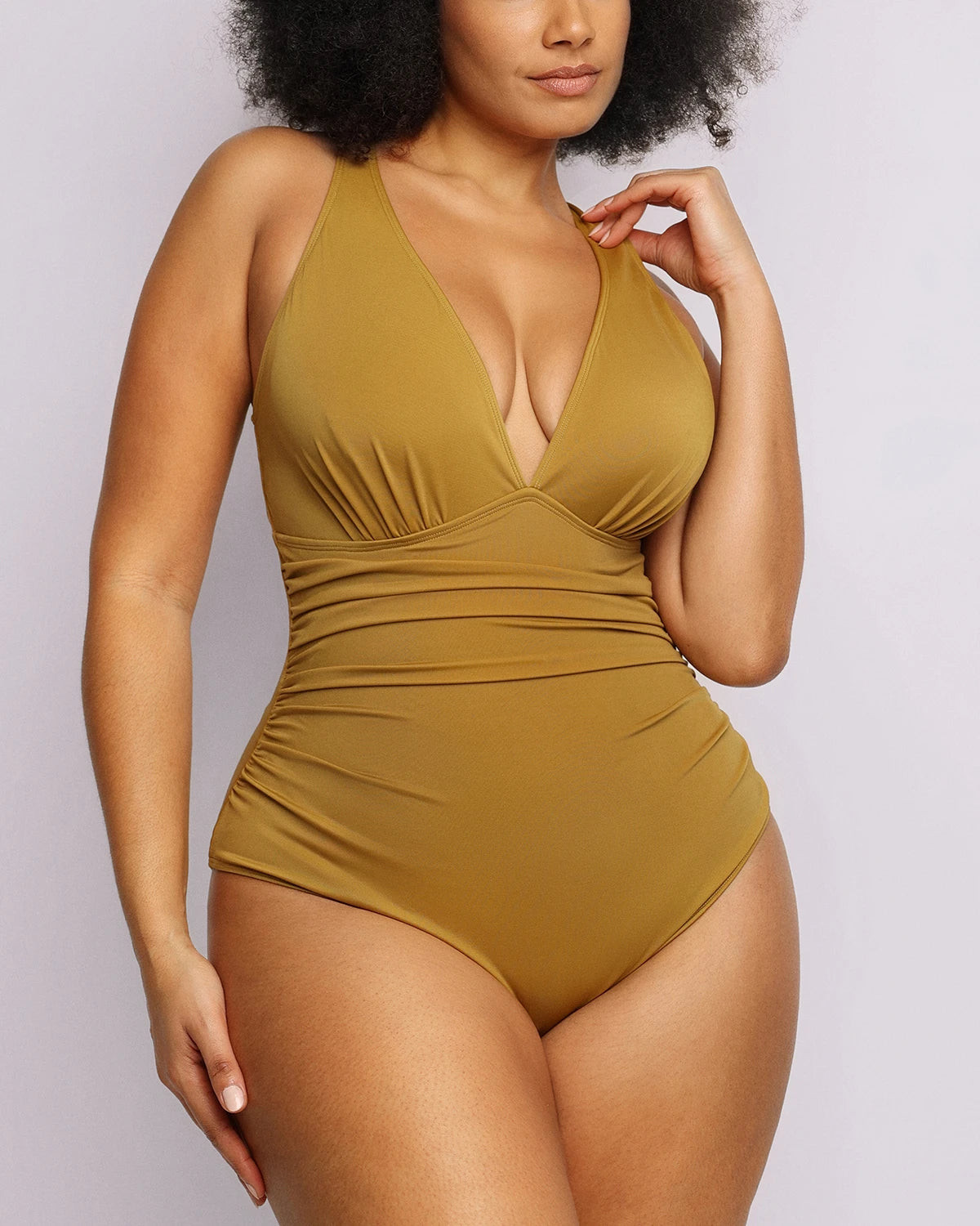 Smart Sculpt™ Plunge Cutout Swimsuit | Shapellx Affiliate Program