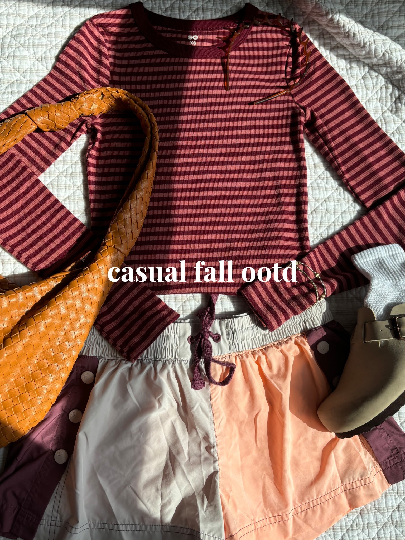 A cute fall ootd for a casual on the go look while staying comfy 🧸🫧🤎

#LTKSeasonal #LTKActive #LTKFindsUnder100