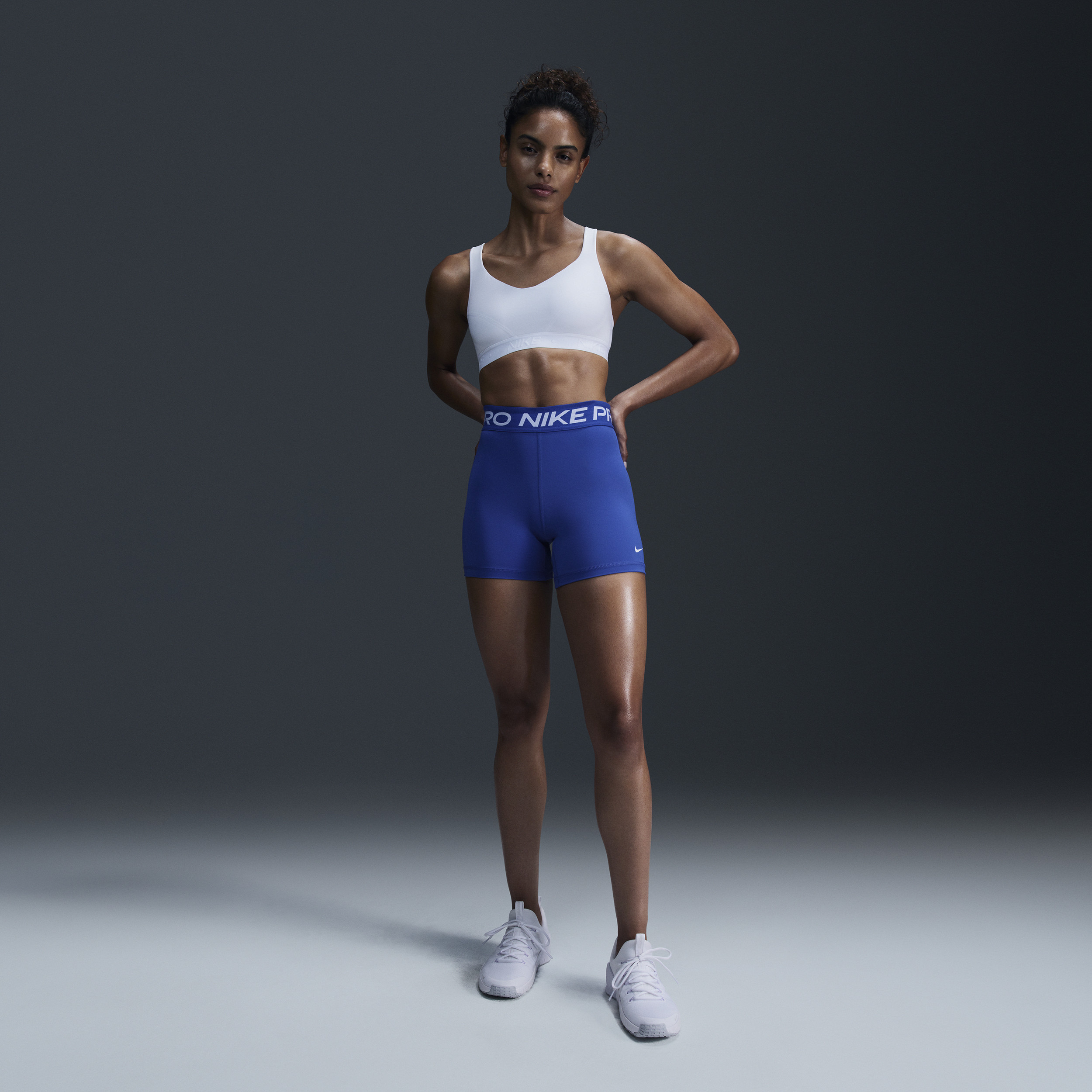 Women's Nike Pro 365 5" Shorts in Blue | CZ9831-407 | Nike (US)