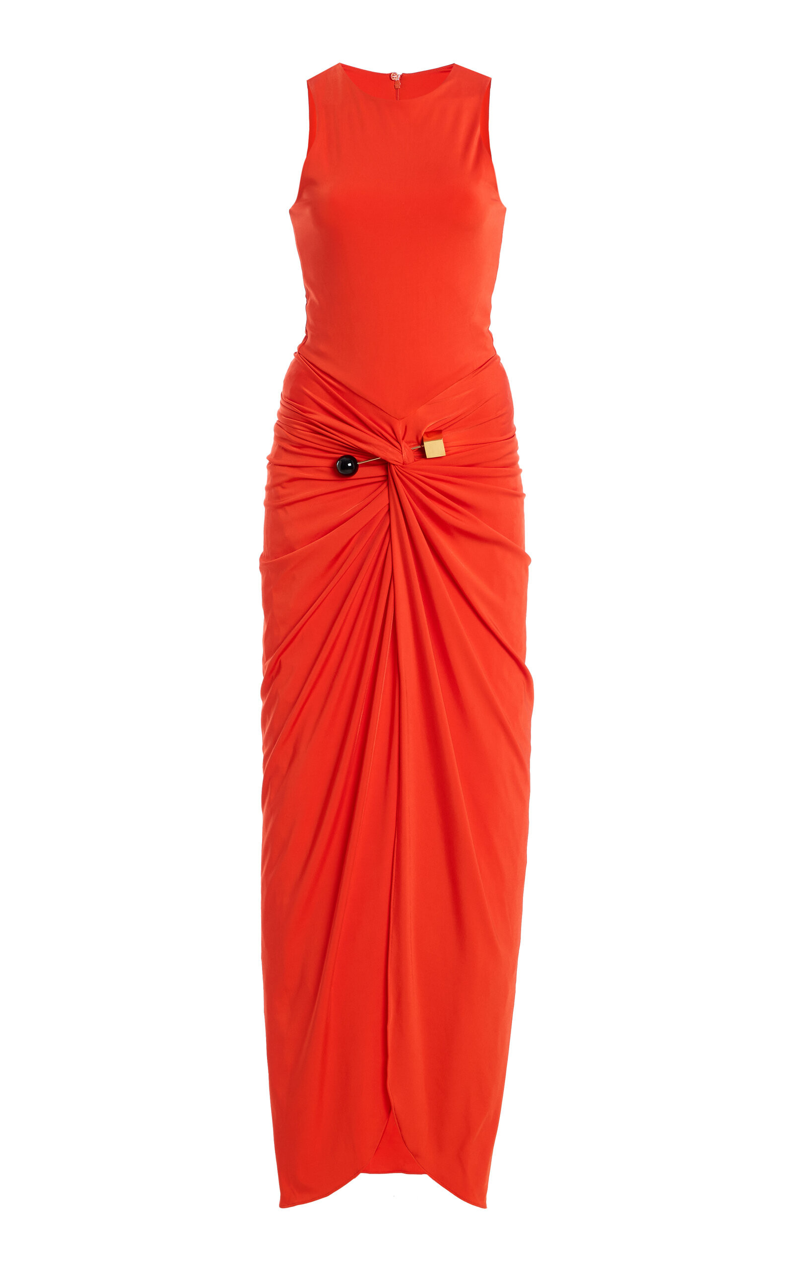 Exclusive Leni Draped Jersey Maxi Dress | Moda Operandi (Global)