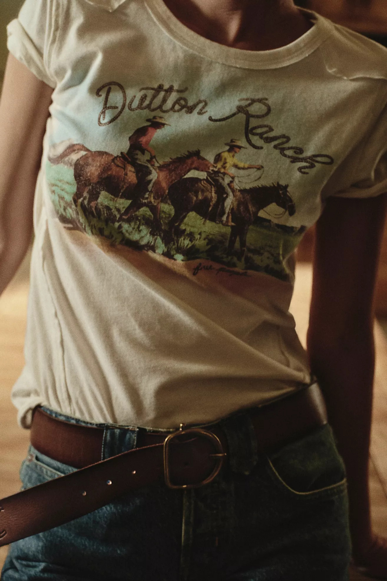 Free People x Yellowstone Dutton Tee | Free People (Global - UK&FR Excluded)