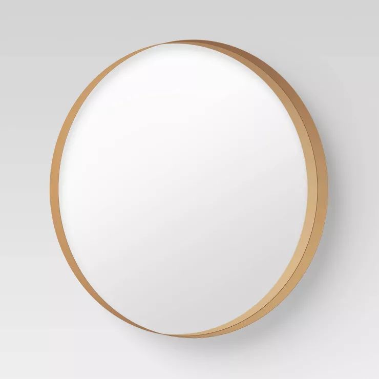 30" Flush Mount Round Decorative Wall Mirror - Project 62™ | Target