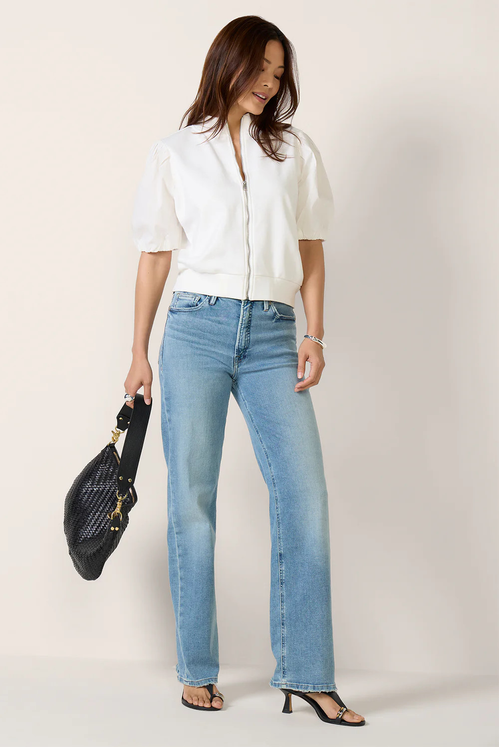 Jordan Puff Sleeve Top | Evereve