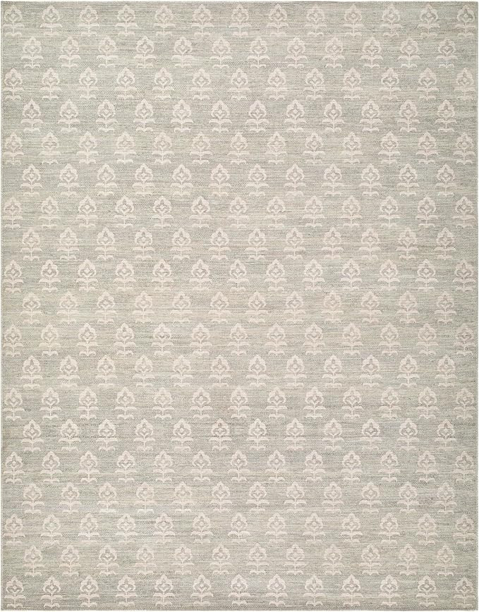 Livabliss x Jenni Yolo Home Flora Modern Area Rug, 5'3" x 7', Sage | Amazon (US)
