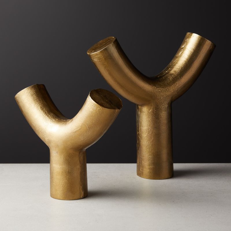 Durum Gold Sculptures | CB2