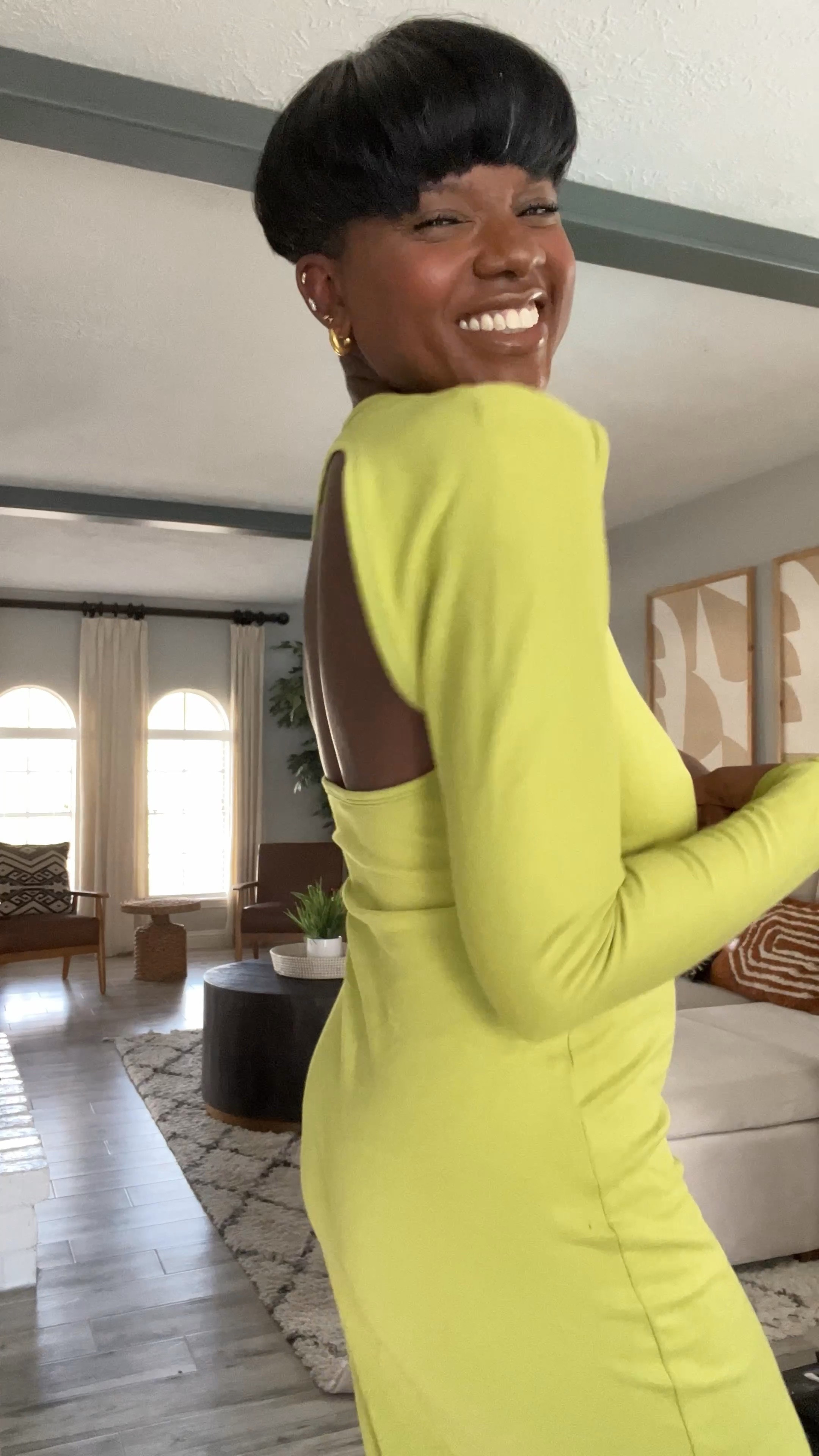 Mini target haul for colorful pieces. Green long sleeve cut out dress, green cable knit workout set and a blue unitard shorts  

#LTKstyletip #LTKunder100 #LTKunder50