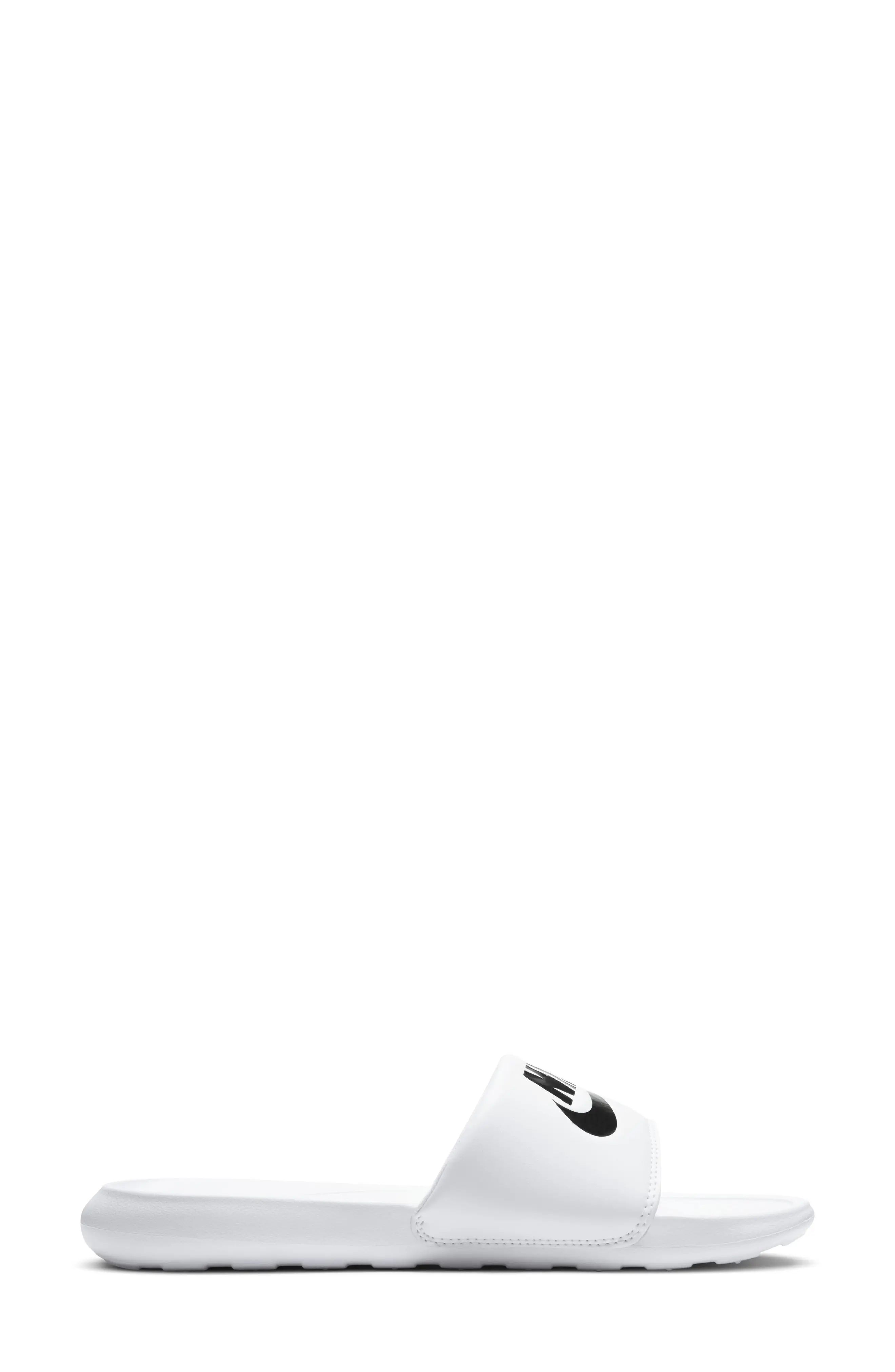 Women's Nike Victori Slide Sandal, Size 9 M - White | Nordstrom
