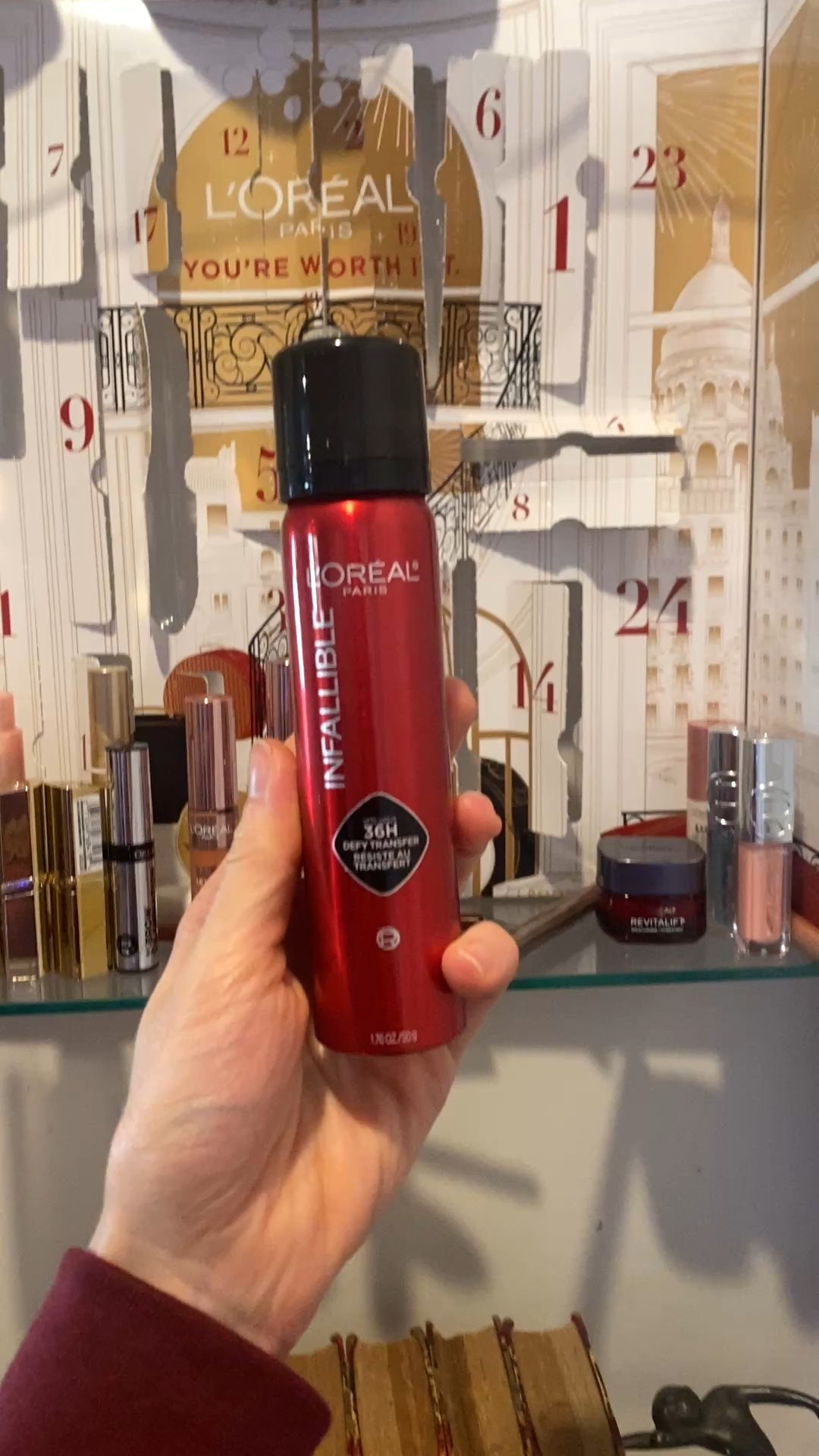 L’Oreal Paris Beauty Advent Calendar Day 20: Infallibe Setting Spray #AmazonBeauty

#LTKBeauty #LTKGiftGuide #LTKFindsUnder50