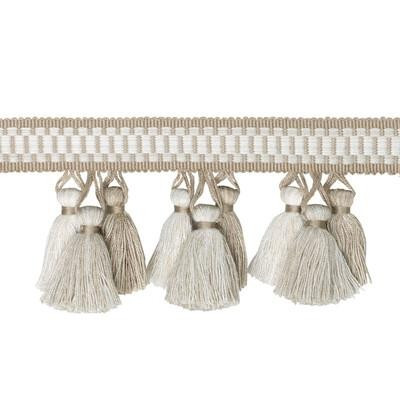 Brunschwig & Fils Andre Tassel Fringe Beige Trim | DecoratorsBest | DecoratorsBest
