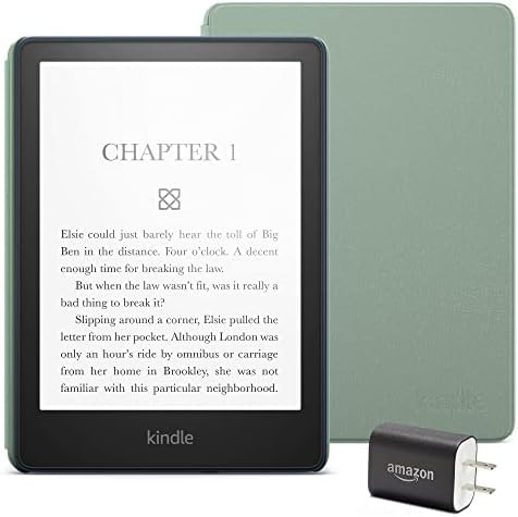 Kindle Paperwhite Essentials Bundle including Kindle Paperwhite (16 GB) - Denim - Without Lockscr... | Amazon (US)
