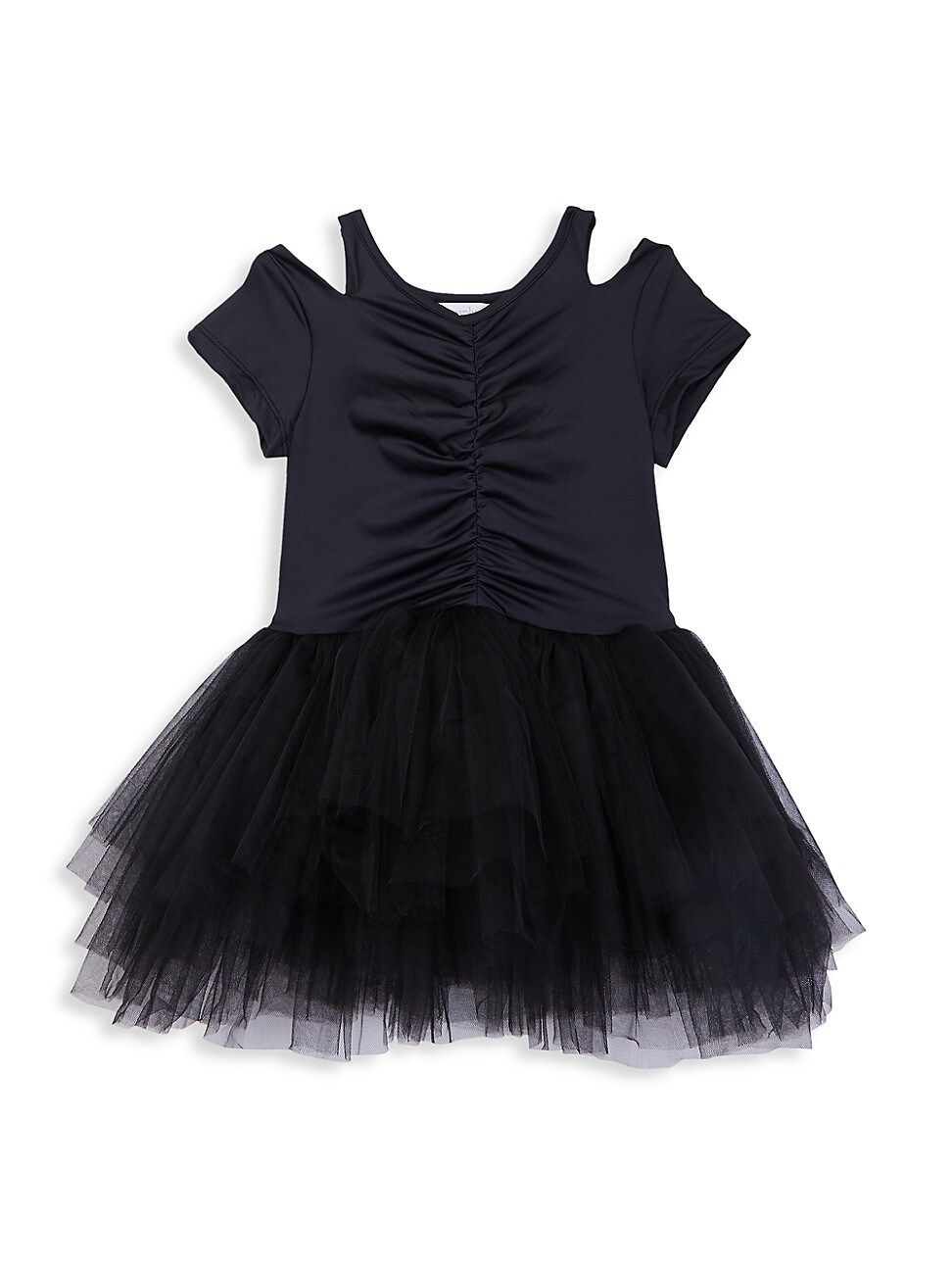 I Love Plum Little Girl's & Girl's Cap-Sleeve Cutout Tutu - Black - Size 4 | Saks Fifth Avenue