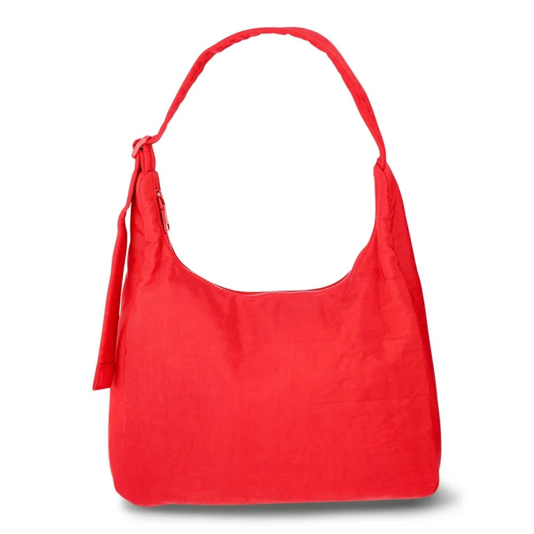 No Boundaries Hands Free XL Hobo Bag, Just Red, Women’s | Walmart (US)