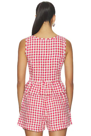 Jonah Top in Picnic Check | Revolve Clothing (Global)